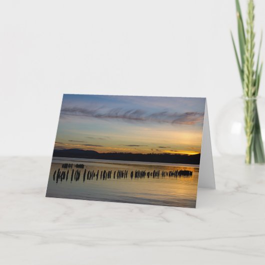 Friedliche Szene Karte (Vorderseite)