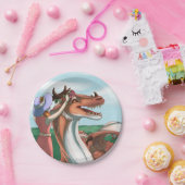 Friedliche Tage Pappteller (Party)