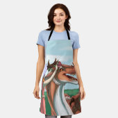 Friedliche Tage Schürze (Getragen)