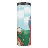 Friedliche Tage Thermosbecher (Rückseite)