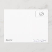 Friedliche Taube Feiertagspostkarte (Rückseite)