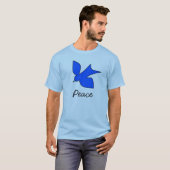 Friedliche Taube T-Shirt (Vorne ganz)