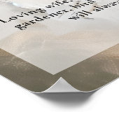 Friedliche Taubenfeier Foto, Beerdigung Poster (Ecke)