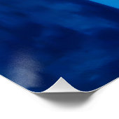 Friedliche Tiefe Poster (Ecke)