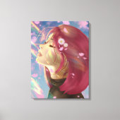 Friedliche Touchs Leinwanddruck (Vorderseite)