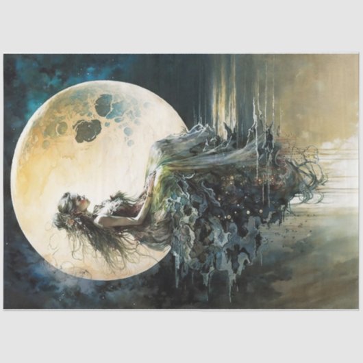 Friedliche Träume Seidenpapier (Vorderseite)