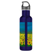 Friedliche Ukraine Art Stainless 24oz Wasserflasch Edelstahlflasche (Rückseite)