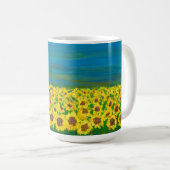 Friedliche Ukraine Kunst-Tasse Kaffeetasse (VorderseiteRechts)