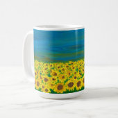 Friedliche Ukraine Kunst-Tasse Kaffeetasse (Vorderseite Links)
