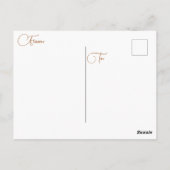 " FRIEDLICHE UMGEBUNG " POSTKARTE (Rückseite)