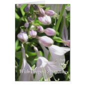 Friedliche Vorlage Beileidskarte (Vorne)