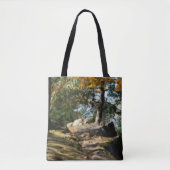 Friedliche Waldwege Tasche (Vorderseite)