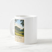 Friedliche Waldwiese Kaffeetasse (Vorderseite Links)