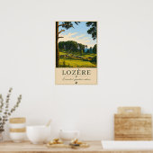 Friedliche Waldwiese Poster (Küche)
