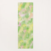 Friedliche Wasserfarbe Yoga Mat Yogamatte (Rückseite)