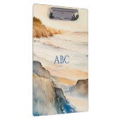 Friedliche Wasserfarbenzone Klemmbrett (Rechts)