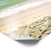 Friedliche Waves Pastel Beach Fotografie (Ecke)