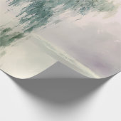 Friedliche Weidenbaum-Reflexions-Naturkunst (7) Geschenkpapier (Ecke)