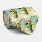 Friedliche Weihnachten Krawatte (Gerollt)