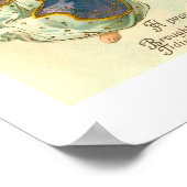 Friedliche Weihnachten Poster (Ecke)