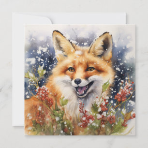 Friedliche Weihnachtsgnade Feiertagskarte