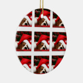 Friedliche Welpenverzierung Keramik Ornament (Rechts)