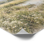 Friedliche Wildblumenwiese Poster (Ecke)