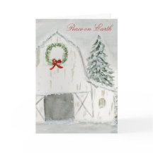 Friedliche Winterferienhalle