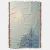 Friedliche Wintermorgendliche Kunst Decke (Vorderseite Vertikal)