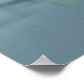 Friedliche Wintermorgendliche Kunst Poster (Ecke)
