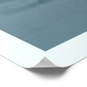 Friedliche Wintermorgendliche Kunst Poster (Ecke)