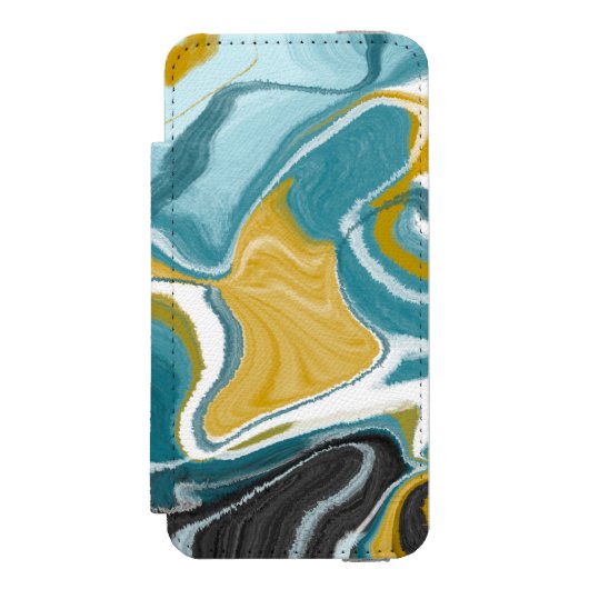 Friedliche Wirbel Incipio iPhone Geldbeutel-Hülle (Folio Vorderseite)