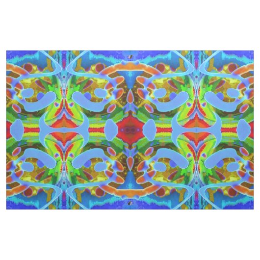 Friedliche Wirbel Stoff (Yard (91,4 cm))