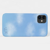 Friedliche Wolken Personalisiert Phone Case (Rückseite (Horizontal))
