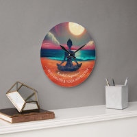 Friedliche Yoga Meditation Mondlicht Sky Ocean Bea