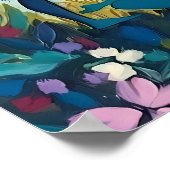 Friedliche Yoga-Praxis Poster (Ecke)