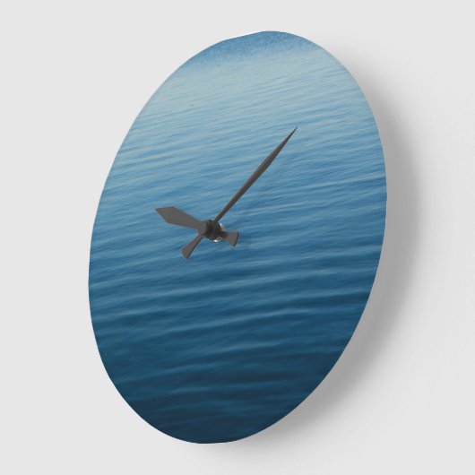 Friedliche Zeit Große Wanduhr (Winkel)