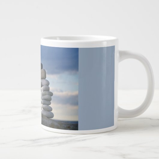 Friedliche Zen Rocks Tasse (Rechts)