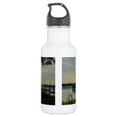 Friedlicher Abend auf der Wasserflasche des Cooper (Rückseite)