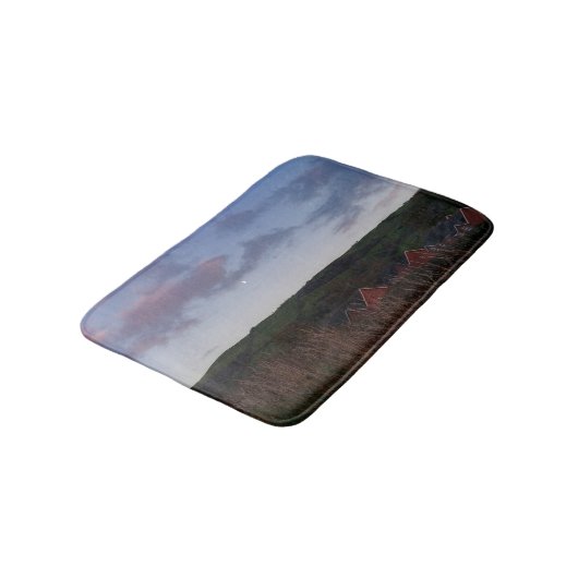 Friedlicher Abend in Newtown Badematte (Schrägansicht)