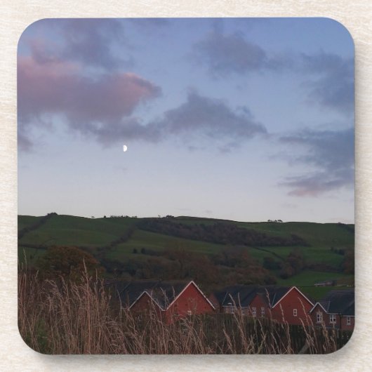 Friedlicher Abend in Newtown Getränkeuntersetzer (Vorderseite)