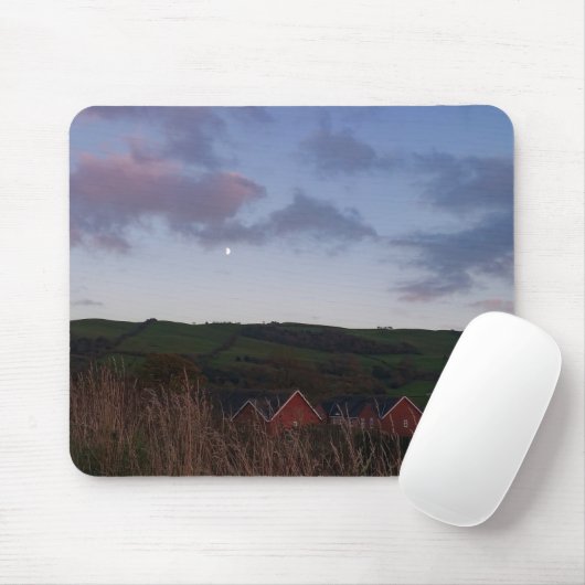 Friedlicher Abend in Newtown Mousepad (Mit Mouse)