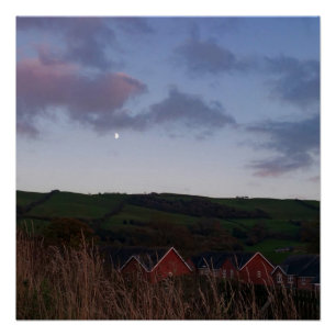 Friedlicher Abend in Newtown Poster