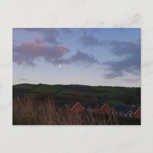 Friedlicher Abend in Newtown Postkarte (Vorderseite)