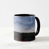 Friedlicher Abend in Newtown Tasse (VorderseiteRechts)