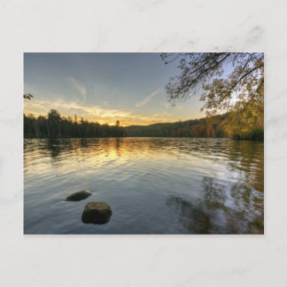 Friedlicher Abend Postkarte