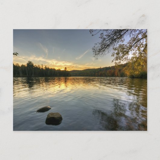 Friedlicher Abend Postkarte (Vorderseite)