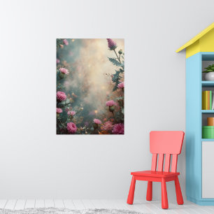 Friedlicher Bergsee Kunstposter Natur Landschaft I Poster