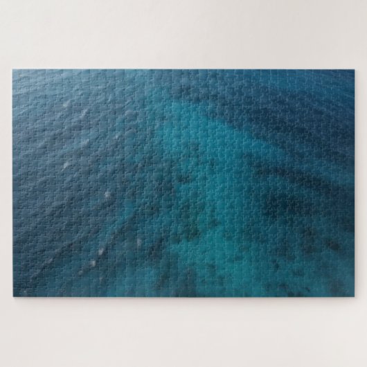 Friedlicher blauer Ozean - eine Herausforderung Puzzle (Horizontal)