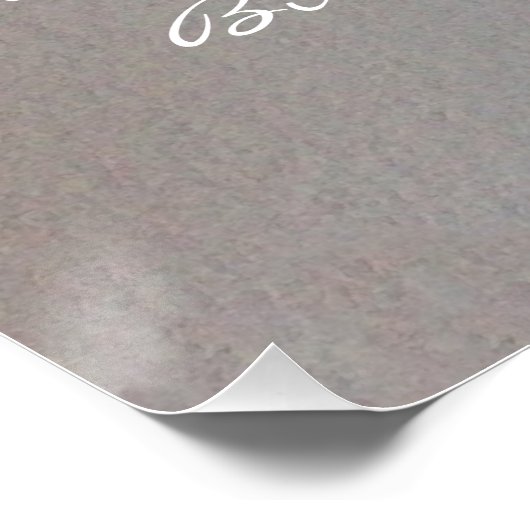 Friedlicher Buddha mit Weisheitswörtern Poster (Ecke)